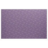Moderne Paarse dragonfly Stof (Fat Quarter)
