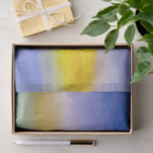 Moderne Paarse en Gouden Straal Abstract Tissuepapier (Geschenk)