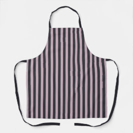 Moderne Paarse en grijze BBQ Kitchen Chef Apron Schort