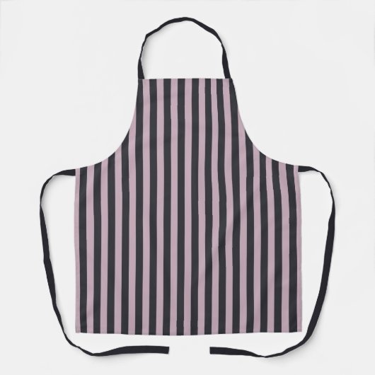 Moderne Paarse en grijze BBQ Kitchen Chef Apron Schort (Voorkant)