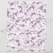 Moderne Paarse evenementen voor het meisje-Boutiqu Flyer (Achterkant)