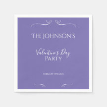 Moderne Paarse feest van de Valentijnsdag