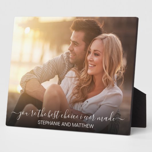 Moderne paarse foto Beste keuze altijd op maat gem Fotoplaat (Zijkant)