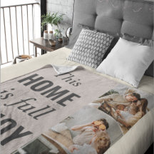 Moderne paarse foto- en familiefoto