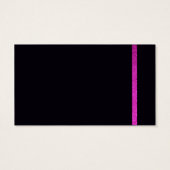 Moderne Paarse Girly Glitter Elegant Roze Bruiloft Visitekaartje (Achterkant)