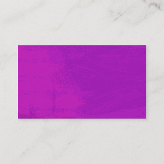 Moderne Paarse gitaarleraar Visitekaartje (Achterkant)
