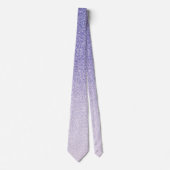 Moderne Paarse Glitter Sparkles Gift Stropdas (Voorkant)
