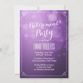 Moderne Paarse hooglichten: legante rustpartij Kaart (Voorkant)