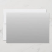 Moderne Paarse Huwelijksaankondiging Bewaren van d Save The Date (Achterkant)