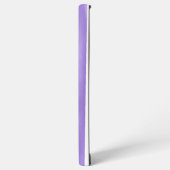 Moderne Paarse Lila hemel monogram Samsung Galaxy Hoesje (Linkerkant)