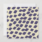 Moderne Paarse Limoen 40e verjaardag Kaart (Achterkant)