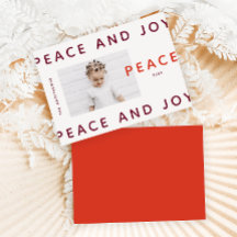 Moderne Paarse Rode Vrede en Vreugde Foto