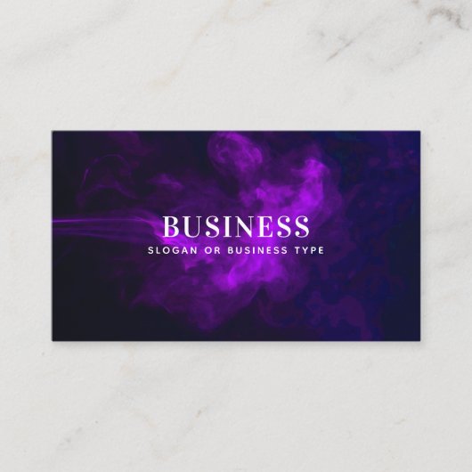 Moderne, Paarse roke Visitekaartje (Voorkant)