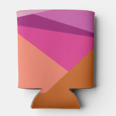 Moderne Paarse Terracotta Art Aangepaste 50ste Ver Blikjeskoeler (Achterkant)