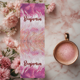 Moderne Paarse Vlammen Abstracte Kunst Kalmerend K Yogamat