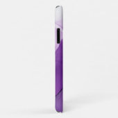  Moderne Paarse Waterverf Ink met naam Case-Mate iPhone Case (Achterkant/rechts)