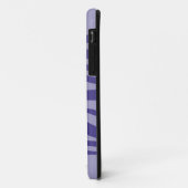 Moderne Paarse Zebra Print Skin Pattern Case-Mate iPhone Case (Achterkant/links)