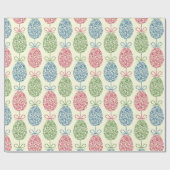 Moderne paaseieren cadeaupapier (Vlak)