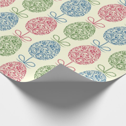 Moderne paaseieren cadeaupapier (Hoek)