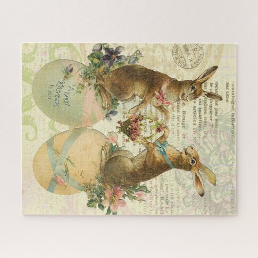 Moderne paasmakreel legpuzzel (Horizontaal)