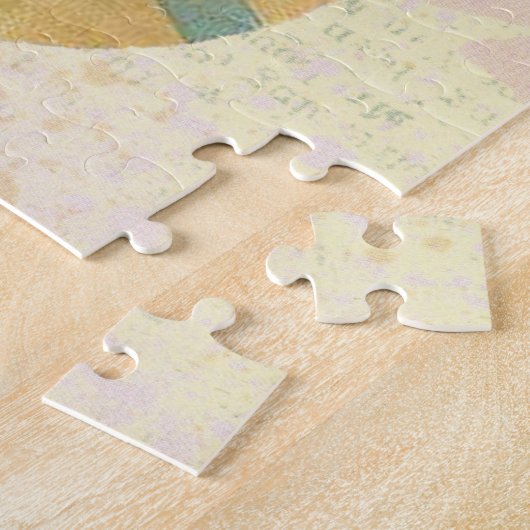 Moderne  paasmakreel legpuzzel (Zijkant)