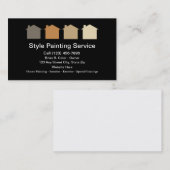 Moderne Painter-Visitekaartjes Visitekaartje (Voorkant / Achterkant)
