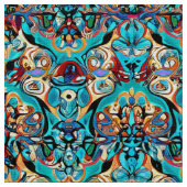 Moderne Paisley Bekledingsstof Selectie Stof (Close Up)