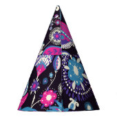 Moderne paisley: traditioneel oosters patroon. feesthoedjes (Achterkant)