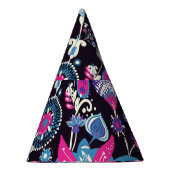 Moderne paisley: traditioneel oosters patroon. feesthoedjes (Rechts)