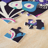 Moderne paisley: traditioneel oosters patroon. legpuzzel (Zijkant)