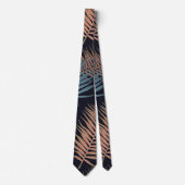 Moderne palmbladeren Tropisch Exotisch Ontwerp Stropdas (Voorkant)