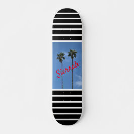 Moderne Palmboom Persoonlijk Skateboard
