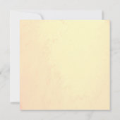 Moderne palmstralen beach-bridale doucheruimzendin kaart (Achterkant)