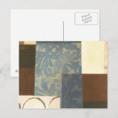 Moderne paneelschildering briefkaart (Voorkant / Achterkant)