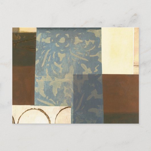 Moderne paneelschildering briefkaart (Voorkant)