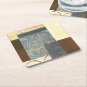 Moderne paneelschildering kartonnen onderzetters (Schuin)