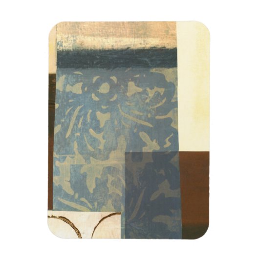 Moderne paneelschildering magneet (Verticaal)