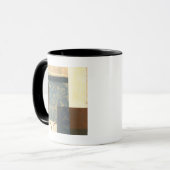 Moderne paneelschildering mok (Voorkant links)