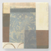 Moderne paneelschildering stenen onderzetter (Voorkant)