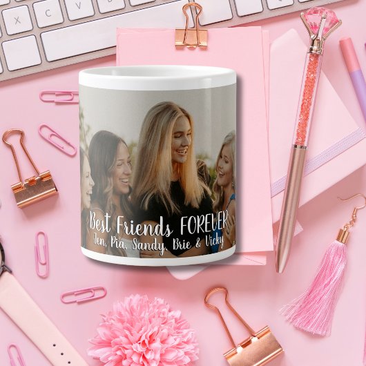 Moderne panoramische foto Best Friends Forever Grote Koffiekop