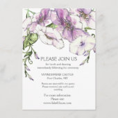 Moderne Pansy Informatiekaartje (Voorkant)