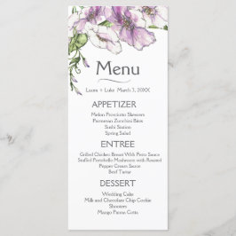 Moderne Pansy Menu