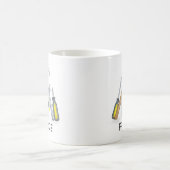 Moderne Pap Simple Tool-Mannen repareren alles Koffiemok (Center)