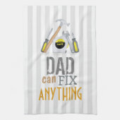 Moderne Pap Simple Tool-Mannen repareren alles Theedoek (Verticaal)