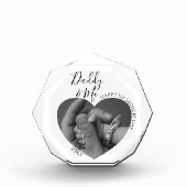 Moderne papa en ik | Hartfoto Fotoblokken (Voorkant)