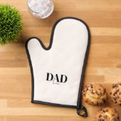 Moderne papa gevestigd ovenwant (Top down)