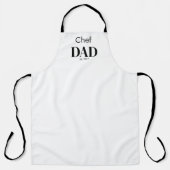 Moderne papa gevestigd schort (Voorkant)