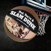 Moderne papa, je bent een slam dunk! Personaliseer Basketbal