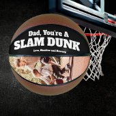 Moderne papa, je bent een slam dunk! Personaliseer Basketbal