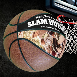 Moderne papa, je bent een slam dunk! Personaliseer Basketbal